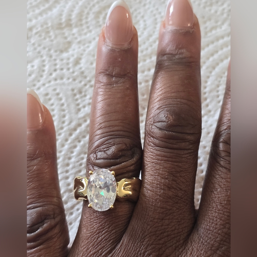 Inc International Gold Silver Women's Ring Sz 11 $40